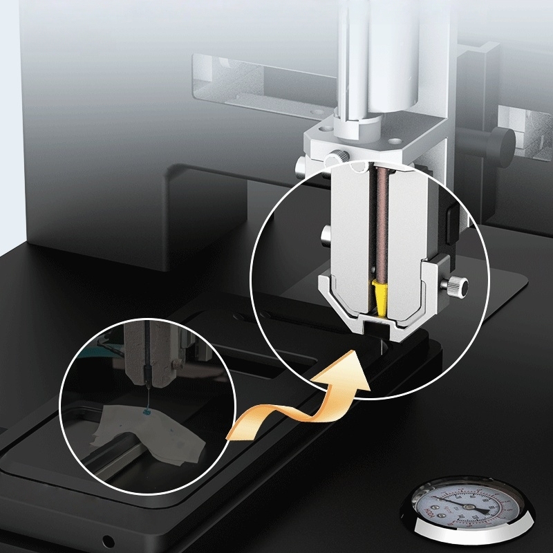 NASAN Glue Dispenser Machine with Built-in Drawing AB Glue 10:1 Dispenser
