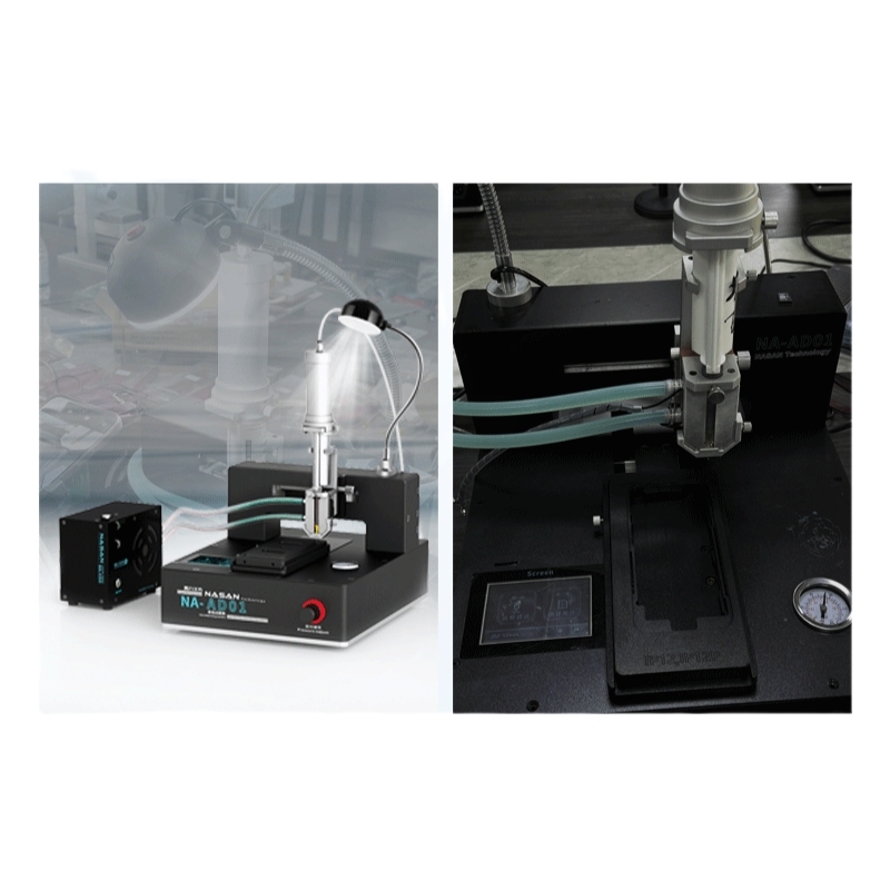 NASAN Glue Dispenser Machine with Built-in Drawing AB Glue 10:1 Dispenser