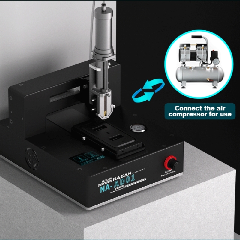 NASAN Glue Dispenser Machine with Built-in Drawing AB Glue 10:1 Dispenser