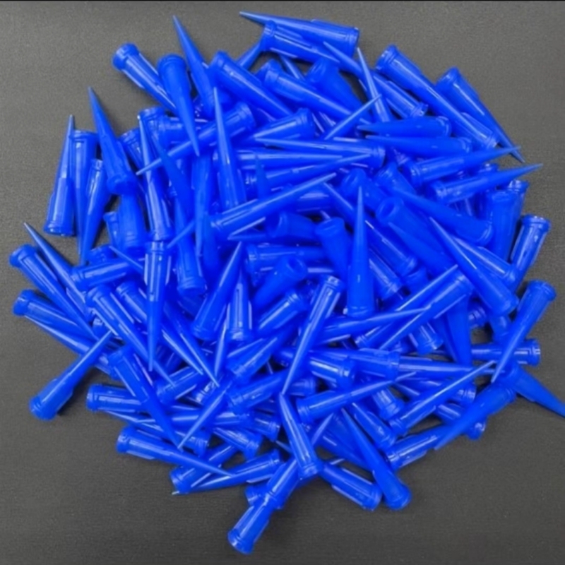 Blue Dispensing Needle Precision Made Smooth Flow No Leakage
