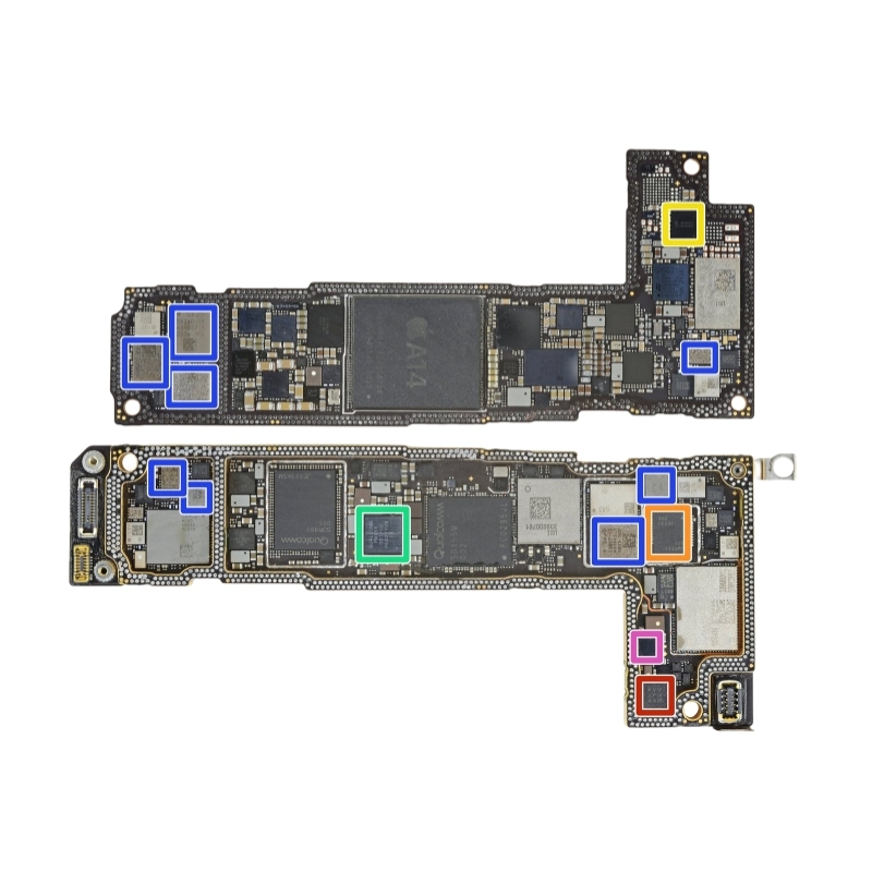 For iPhone 12mini 12/pro 12PM 1614A1 Power IC/Audio IC/Camera IC Etc...