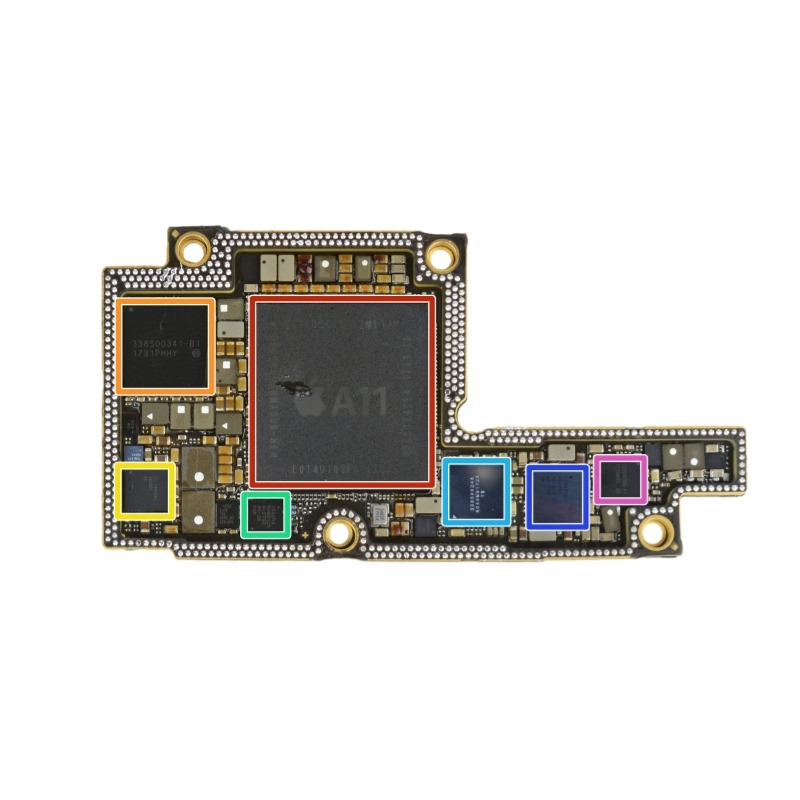 For iPhone X Power IC/U2/Charging IC/Touch IC etc..