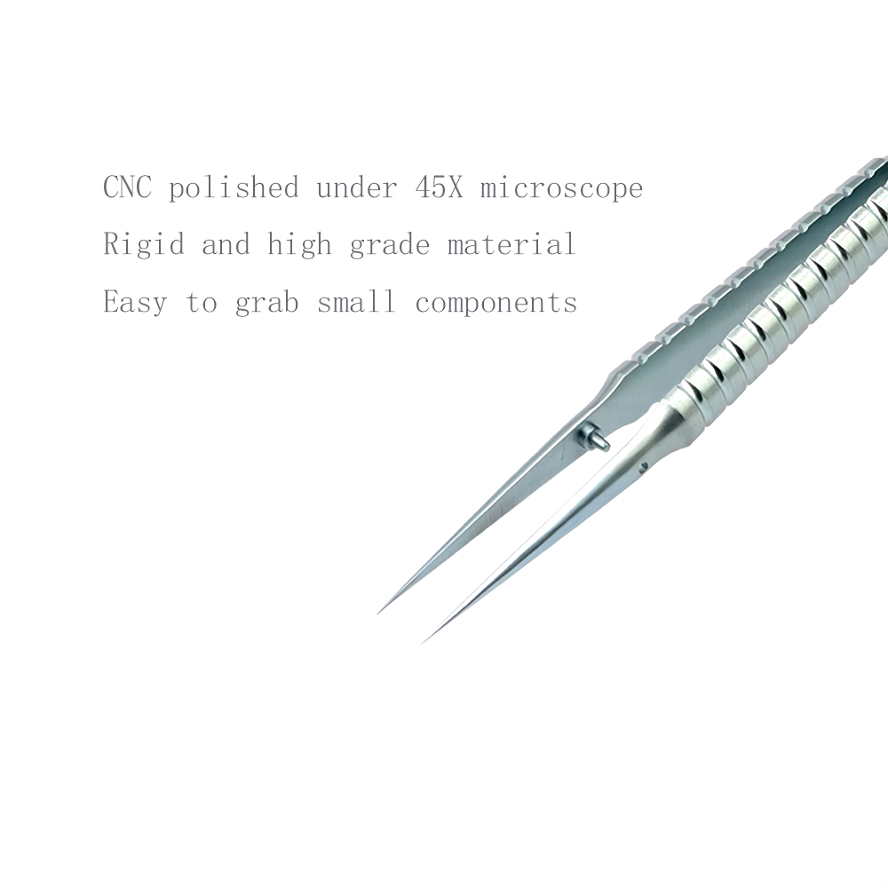 WEDOFIX Multipurpose High Quality Titanium Tweezers with Fine Tips for DIY Personal Work