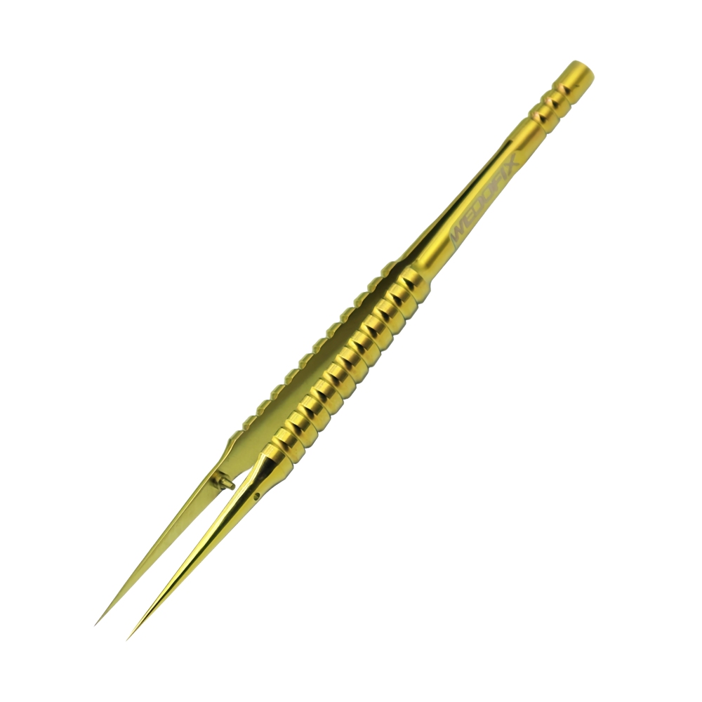 WEDOFIX Multipurpose High Quality Titanium Tweezers with Fine Tips for DIY Personal Work