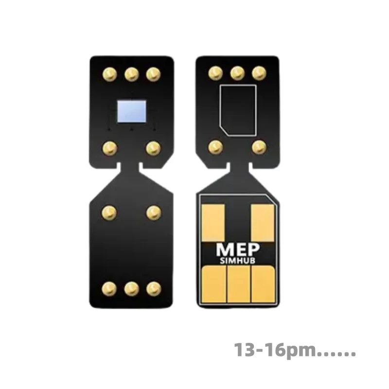 Heicard Pro 2025 MEP Mode Sim Unlock Chip for iPhone 13 14 15 16 < The Phone Must With Dual Sim Card Slot >