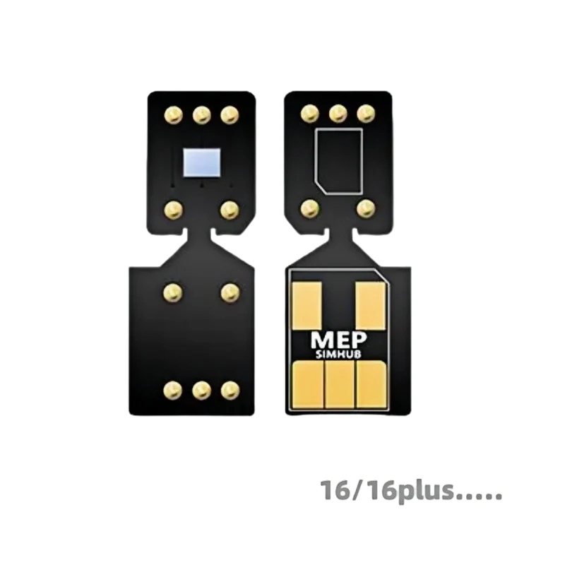 Heicard Pro 2025 MEP Mode Sim Unlock Chip for iPhone 13 14 15 16 < The Phone Must With Dual Sim Card Slot >