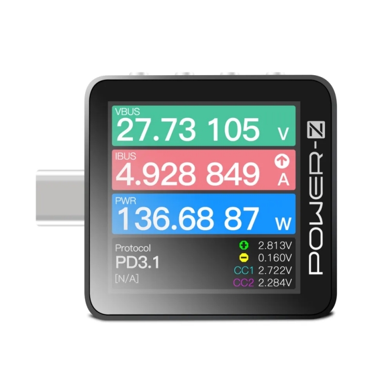 Power-Z KM003C 240W PD3.2 Fast Charging Protocol Tester