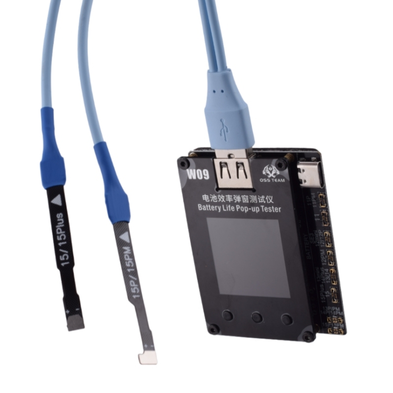 W09pro V3 Battery Efficiency Tester Data Recovery 100% - No need Tag-on Flex