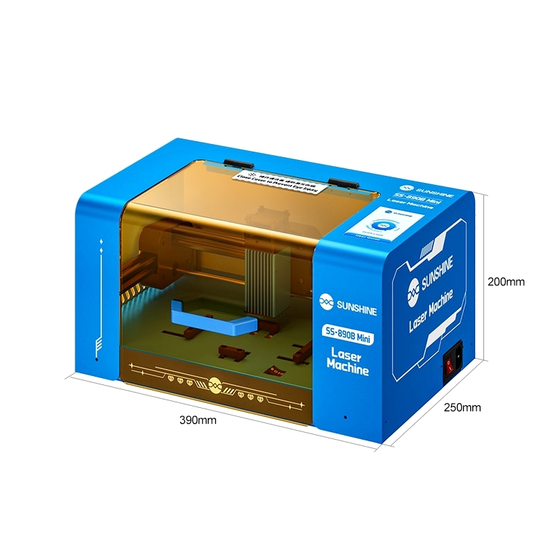 Sunshine SS-890B 5W Mini Laser Machine for Back Glass Removal