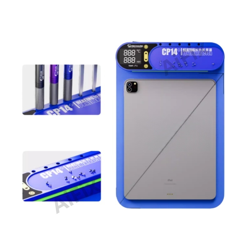 Mechanic CP14 Plus 14inch Big Size Screen Heating Pad with Dust Light LCD Screen Preheater for iPad iPhone LCD Disassemble