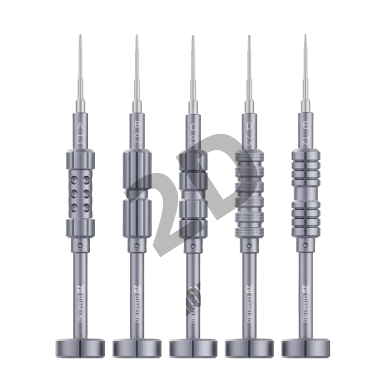 Qianli 2D Greneda Pattern Screwdriver SET Anti-slip Strong Magentic Head for iPhone Android Repair