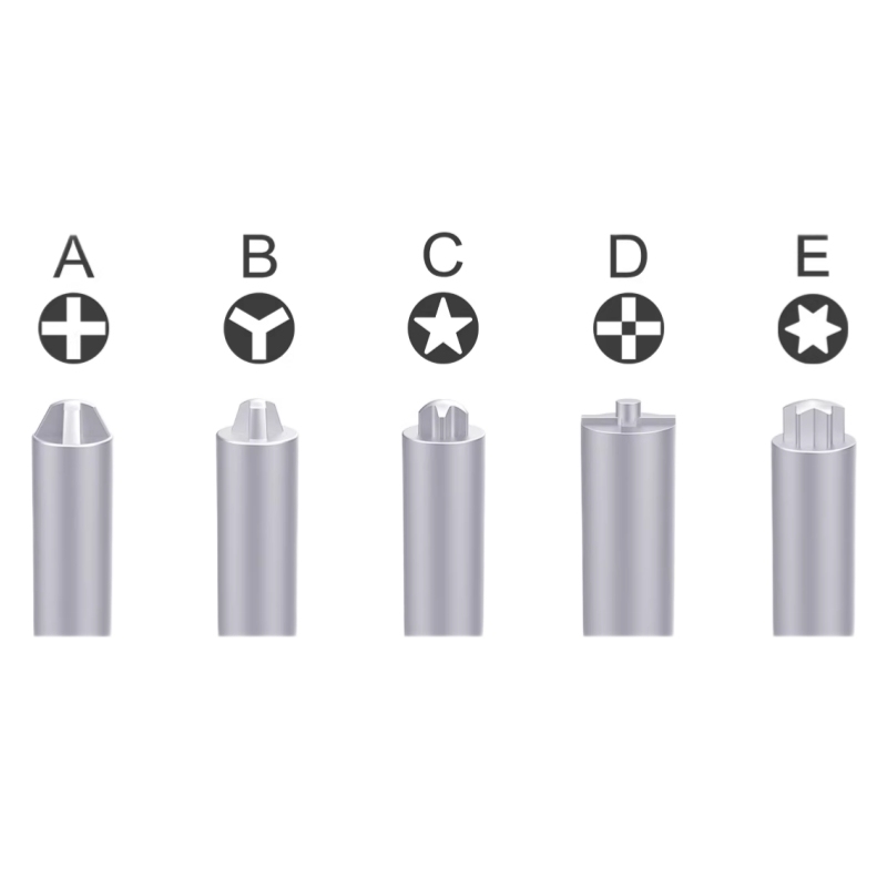 Qianli ToolPlus 3D Screwdriver Sets with Aluminum handle for iPhone iPad Repair