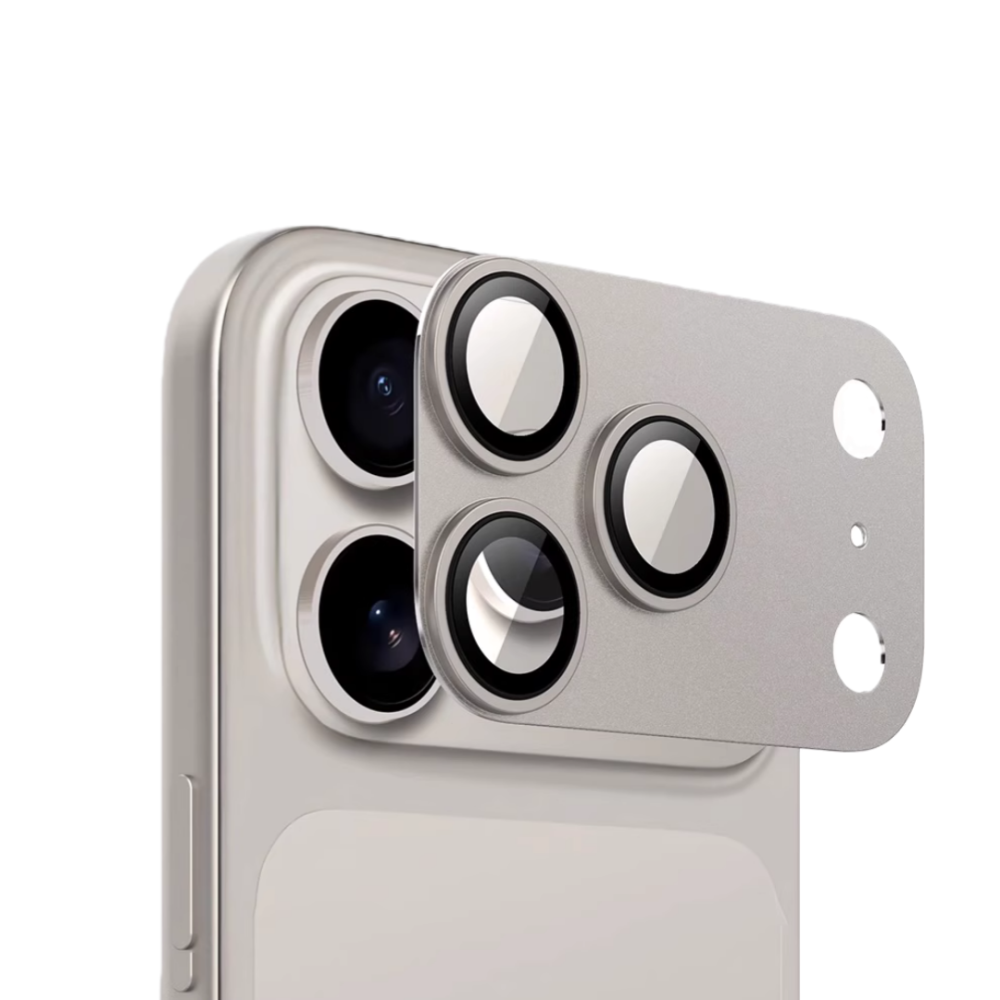 Matter Armor Lens Film Electrroplating Metal Case for iPhone 17pro 17promax