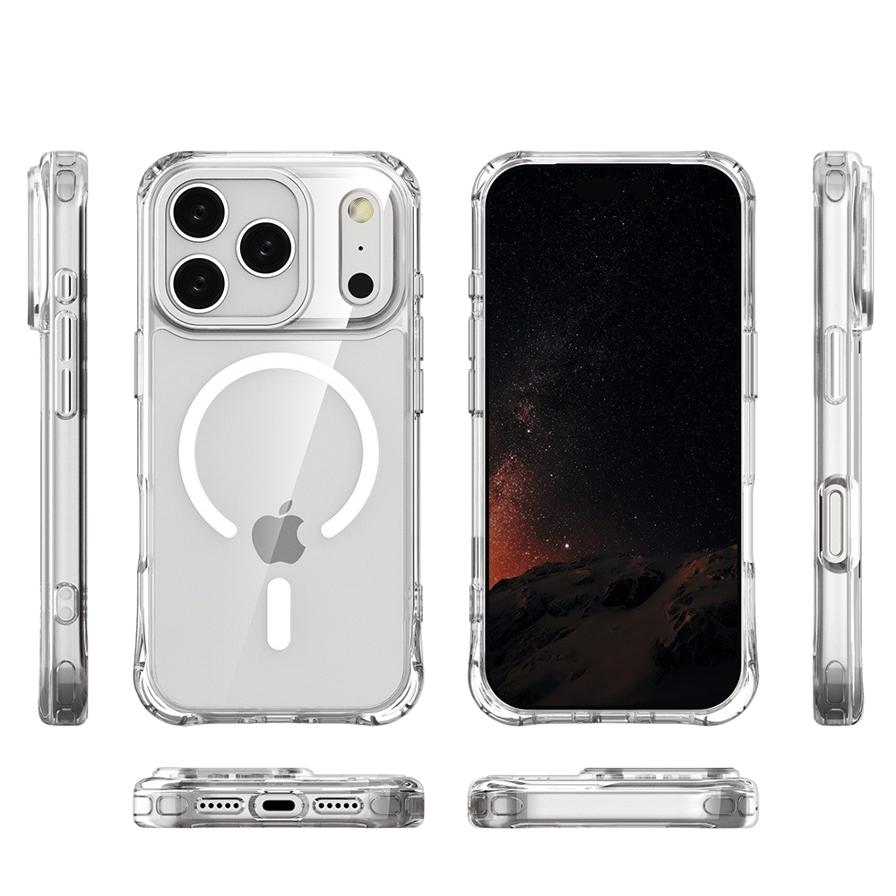 Transparent Magsafe Case Phone Protective Shell for iPhone 17 17Air 17pro 17promax