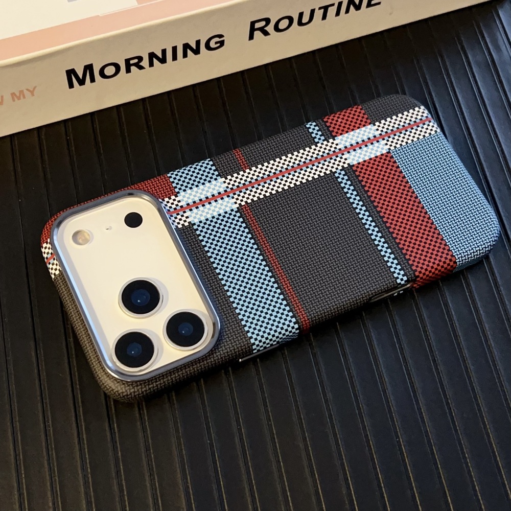 Kevlar Textured Magnetic Wireless Magsafe Case Shockproof Protective for iPhone 17 17pro 17promax