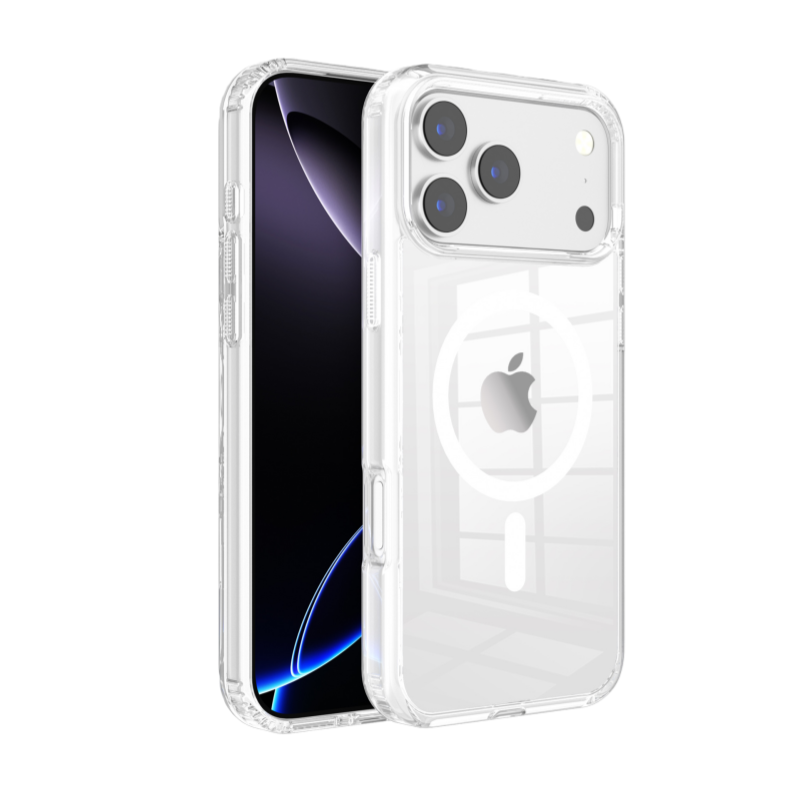 High Clear Transparent Magsafe Wireless Charging Case for iPhone 17 17Air 17pro 17promax