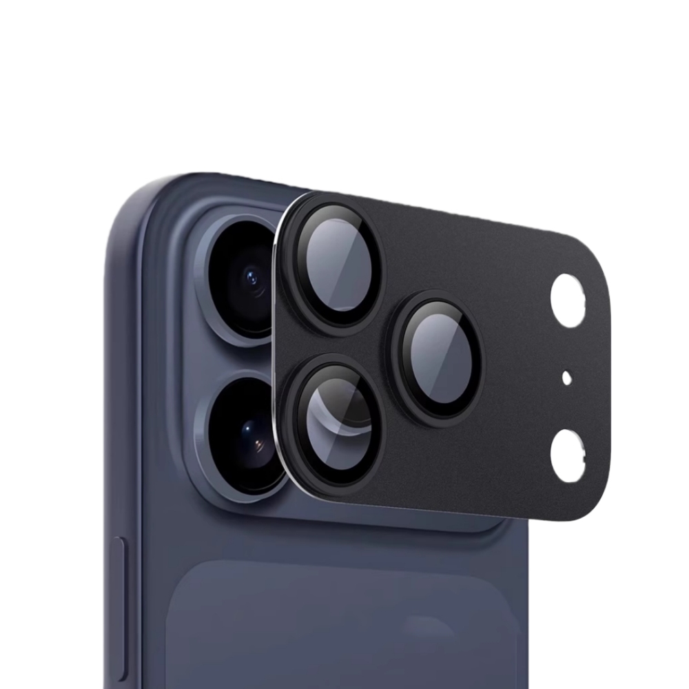Matter Armor Lens Film Electrroplating Metal Case for iPhone 17pro 17promax