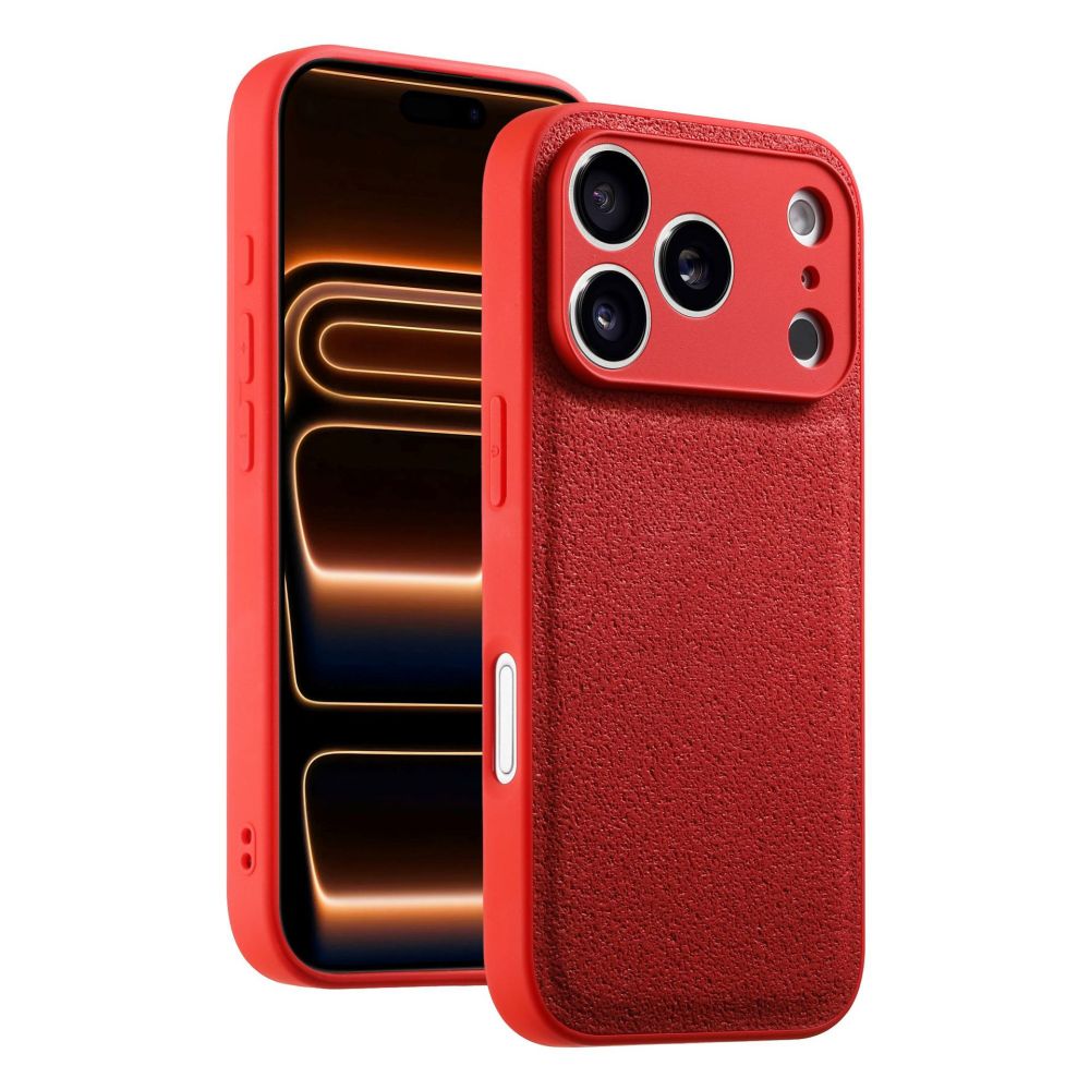 Moon Pit Texture Phone Protective Leather Case Drop-proof for iPhone 17 16 15 14 13 12 11 X
