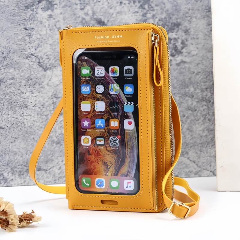 Touchscreen Phone Bag for Women: 2025 Multi-Functional Zipper Crossbody Bag