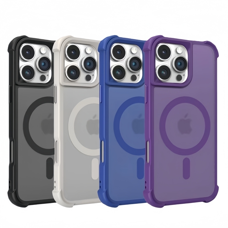 iPhone 17 Case with Magnetic Anti-Drop Protection for Apple 16 Pro Max 15 Series