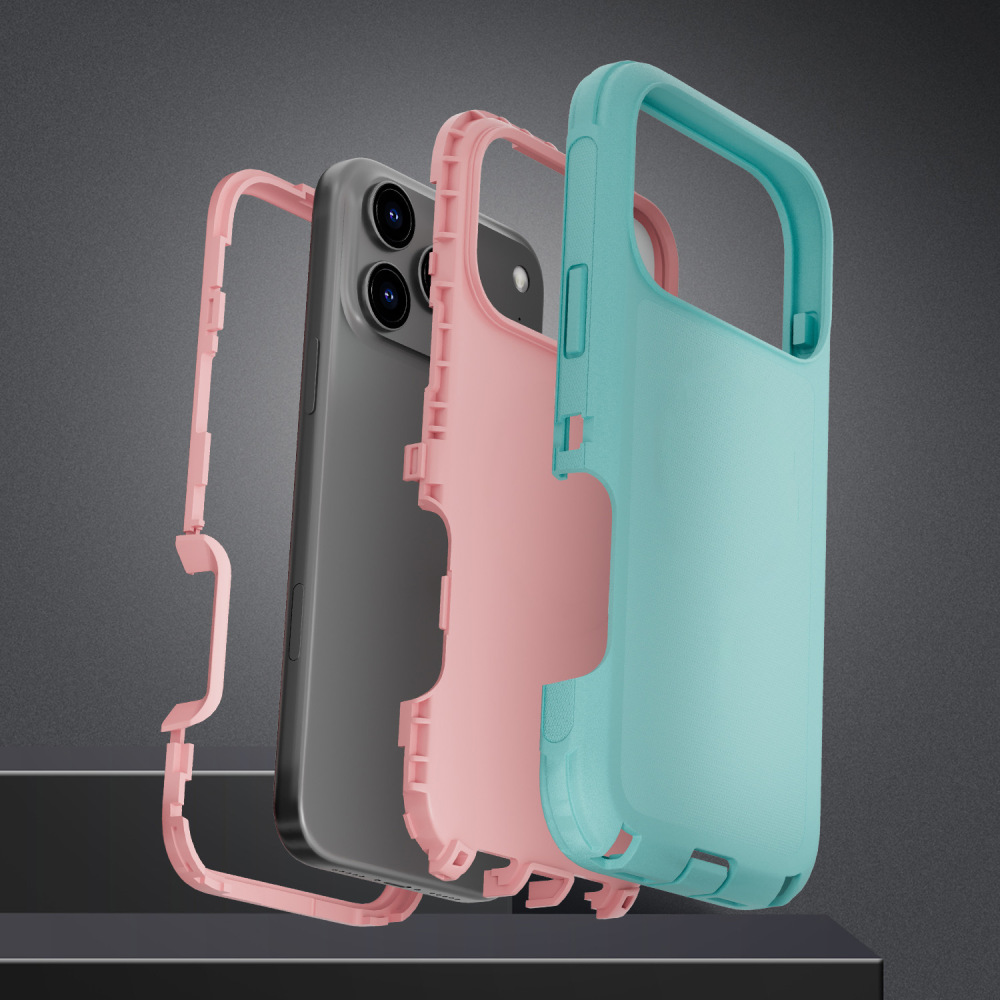 Drop-proof Defender Protective Case Full Coverage Phone Shell for iPhone 17 16 15 14 13mini 12mini 11pm 11