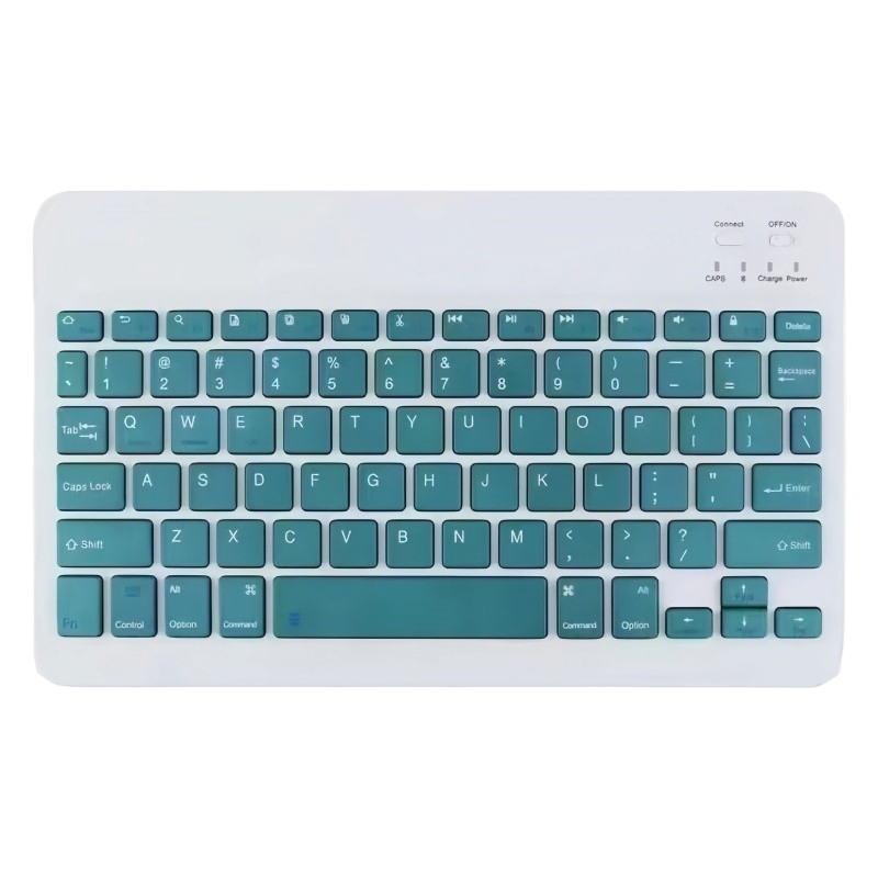 10inch Bluetooth Wireless Keyboard with Mouse Set Compatible with iPhone iPad Android Portable and Lightweight