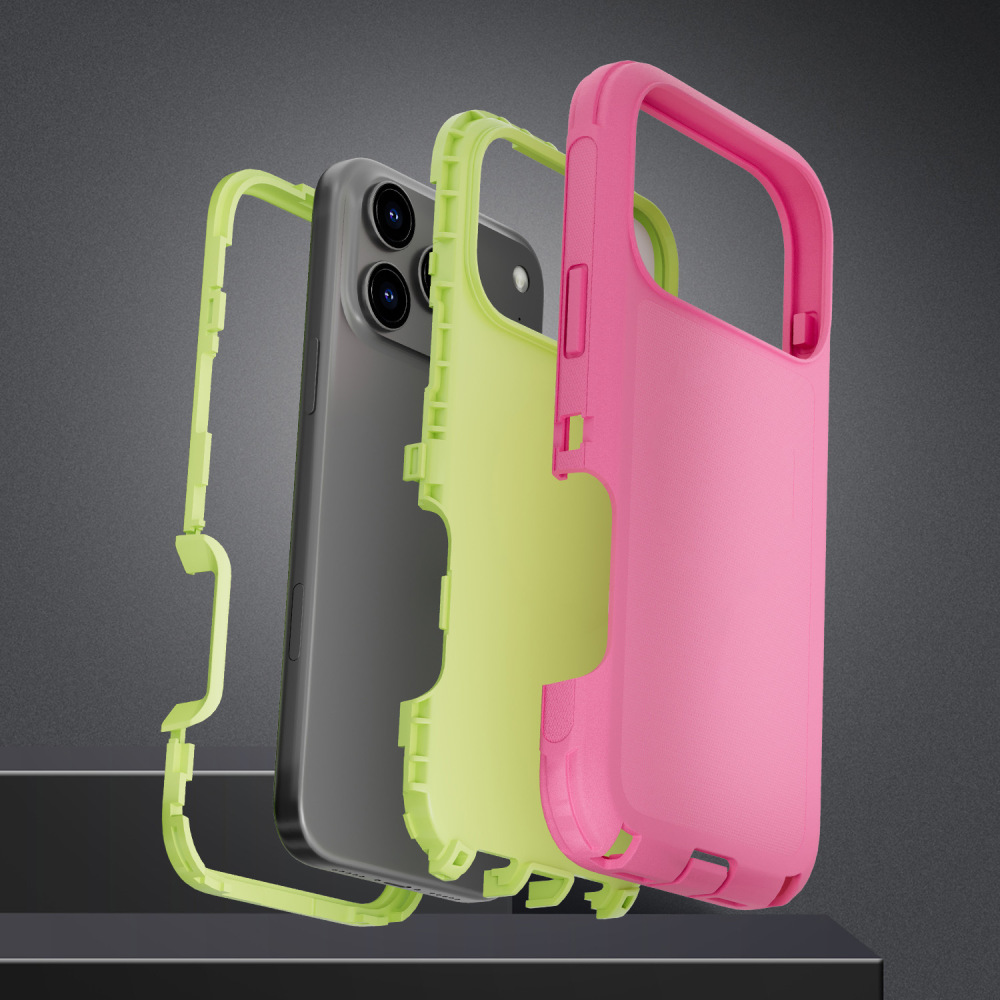 Drop-proof Defender Protective Case Full Coverage Phone Shell for iPhone 17 16 15 14 13mini 12mini 11pm 11