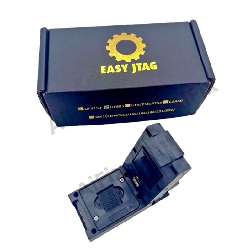 z3x Easy Jtag Plus Box Full Set eMMC Socket BGA153/169 BGA162/186 BGA221 BGA529 BGA254 BGA095