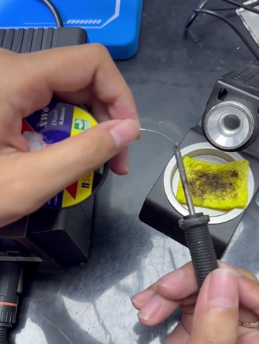 WYLIE Moro Grinding Machine Universal Polish Platform for Solder Iron Tips Tweezers Blades Refresh