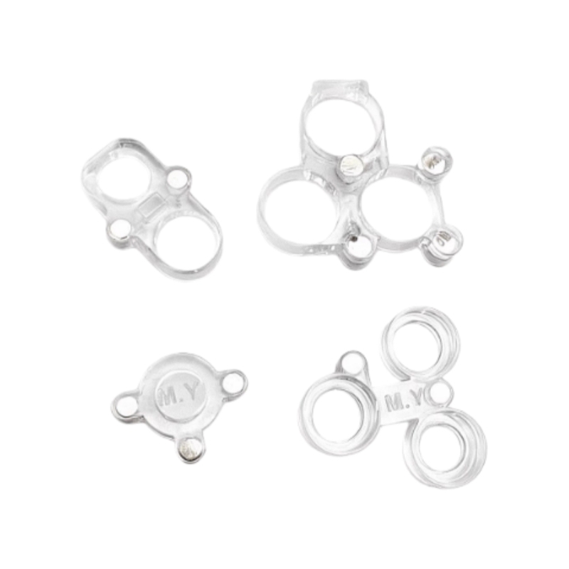 YCS Diamond Shield Camera Lens Protectoer Acrylic for iPhone 17 16 15 14 13 12 11 X 8 7 6 - 4pcs/set