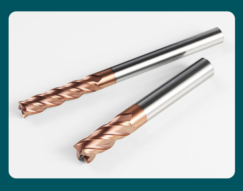 4-Flute 55 Degree Hard Carbided Tungsten END Mill for CNC eSim Cutting Machine