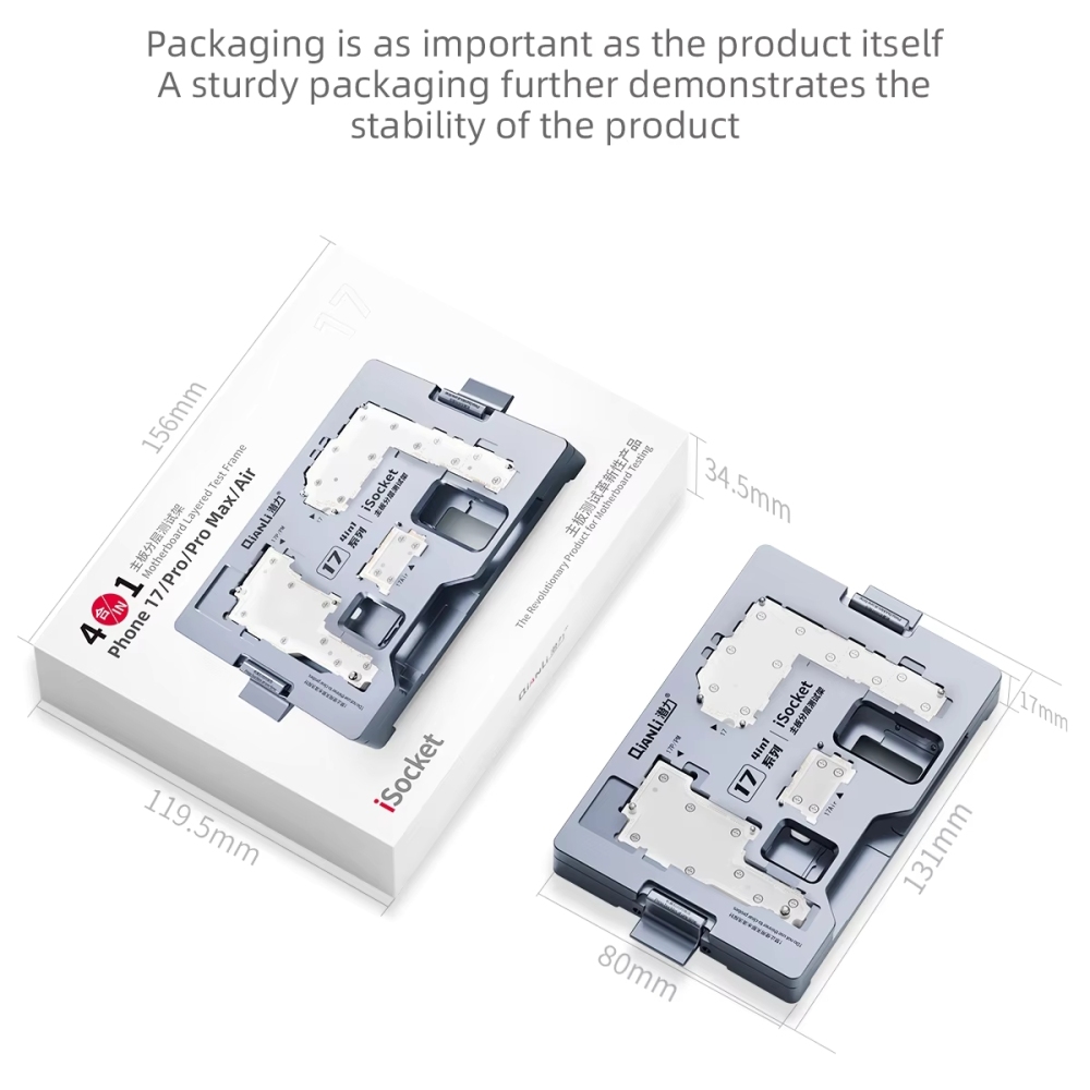 Qianli ISocket IP17 Series 4-in-1 Motherboard Test iSocket for iPhone 17 17Air 17pro 17promax