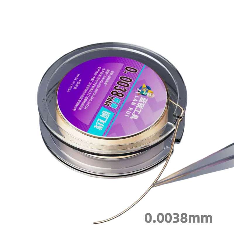 Lanrui G36 0.0038mm Jumper Wire Easy Tin-plated for Micro Soldering Work