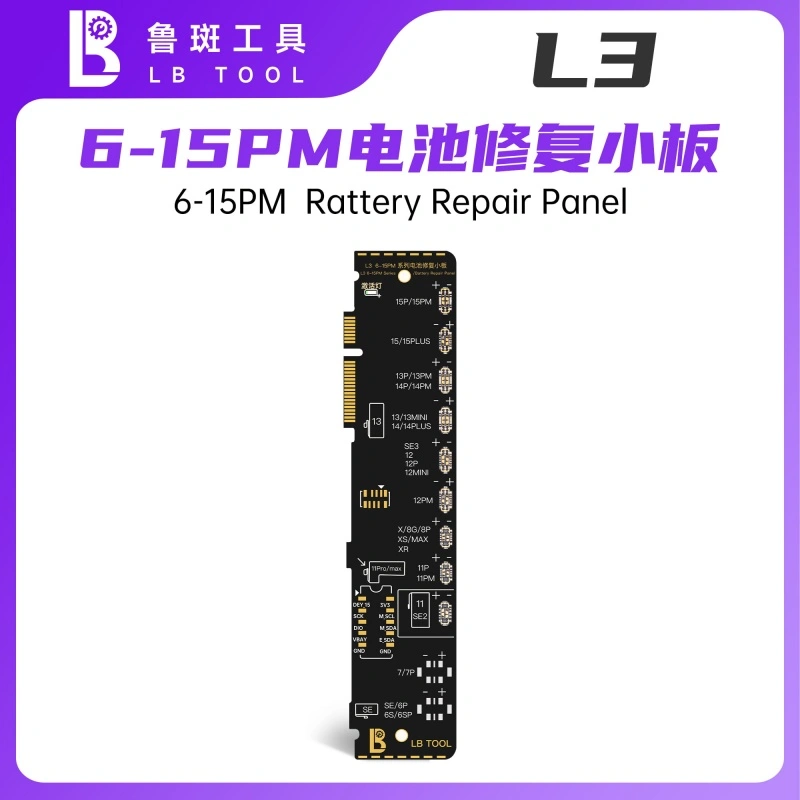 LB L3 Battery Tag-on Flex Battery Programmer Tools for iPhone 15 14 13 ...