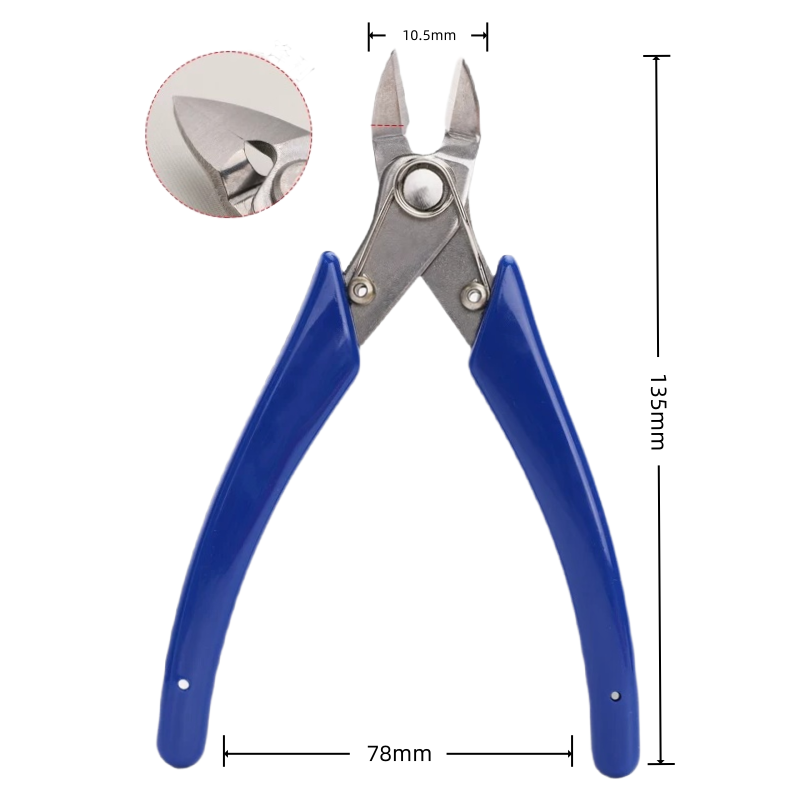Multi-functional Diagonal Cutting Pliers Phone Repair Jumper Wire Cutter Tool