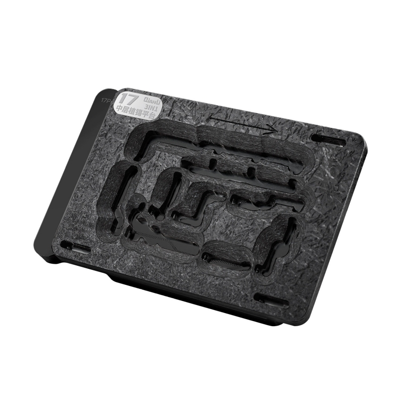 Qianli IP17 Reballing Stencil Set Middle Layer Template Precision Position No Bulging