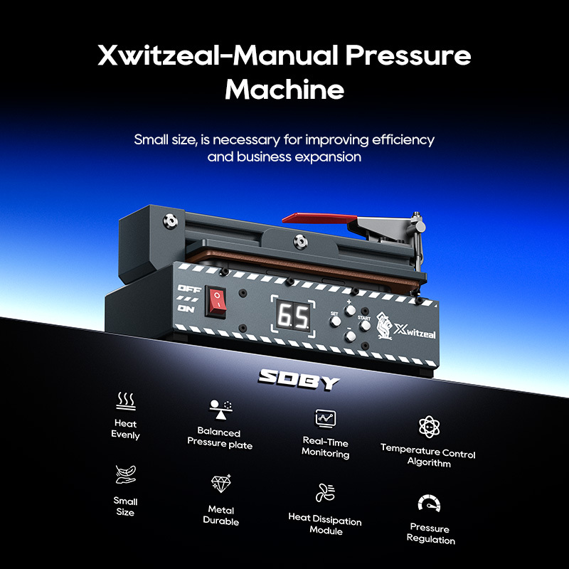 Xwitzeal SDBY Digital Display Screen Heating Holding Platform Fast and Regulation LCD Pressure Machine for iPhone Samsung LCD Repair