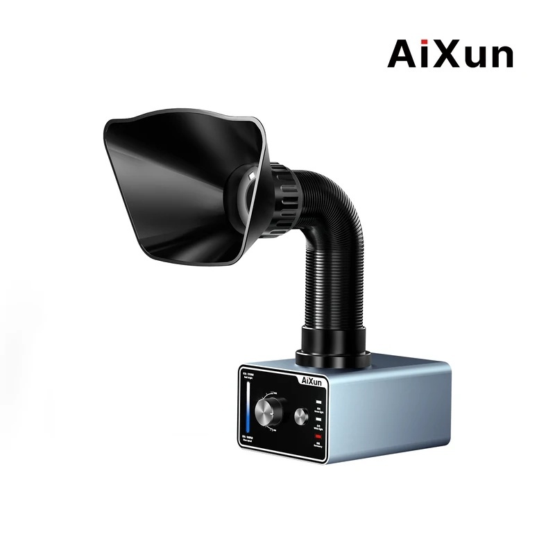 Aixun ES02 Desktop Fume Extractor Soldering Smoke Absorber With LED Light