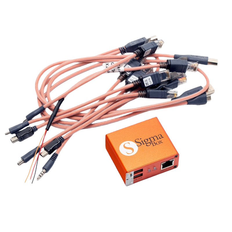 Sigma Box with 9 Pcs Cable Set plus Pack 1 2 3 4 5