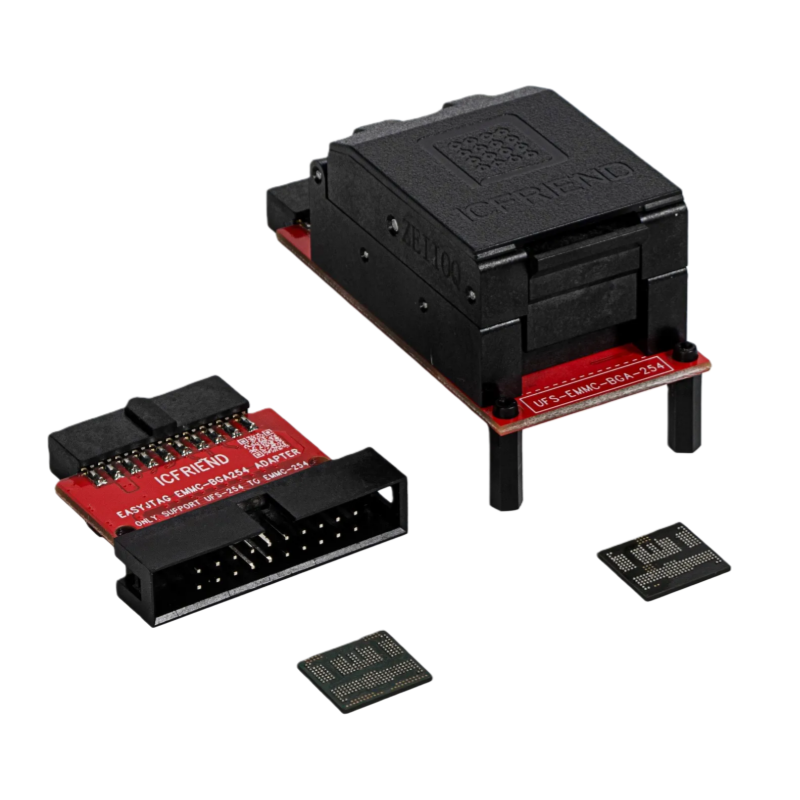 ICFriend 3 in 1 UFS (Upgraded) BGA153 BGA254 BGA297 Socket for Easy Jtag Plus Box
