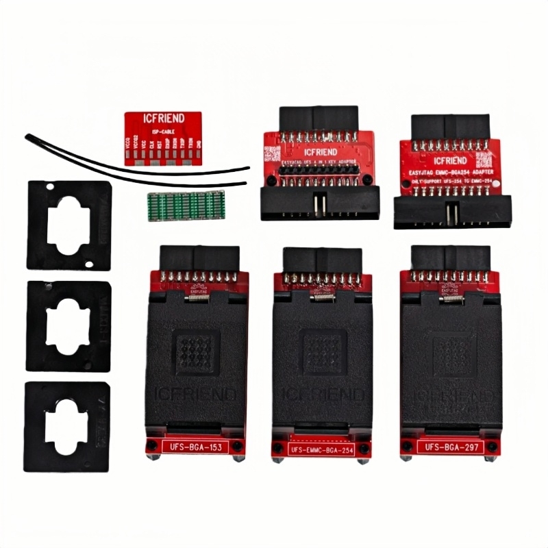 ICFriend 3 in 1 UFS (Upgraded) BGA153 BGA254 BGA297 Socket for Easy Jtag Plus Box