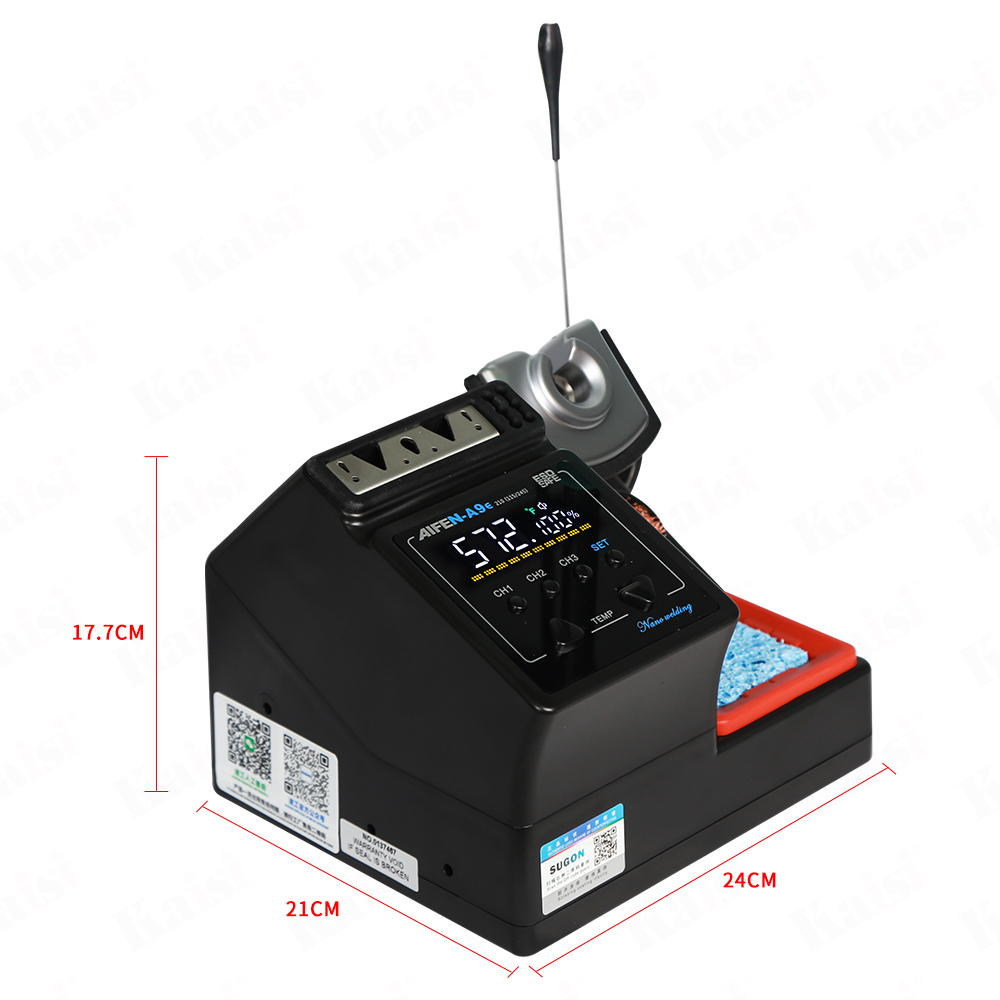 AIFEN A9E 120W Solder Iron Station Compatible with T115/T210/T245 Handle