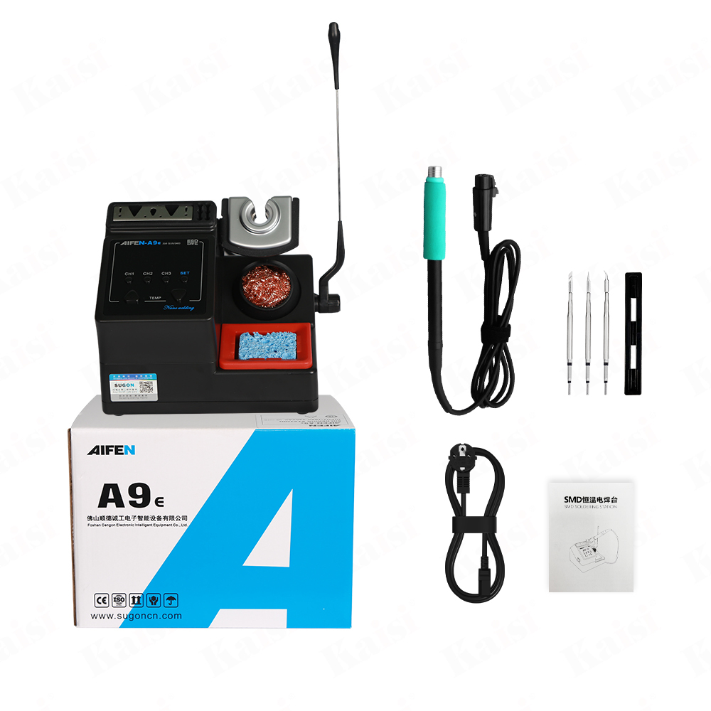 AIFEN A9E 120W Solder Iron Station Compatible with T115/T210/T245 Handle