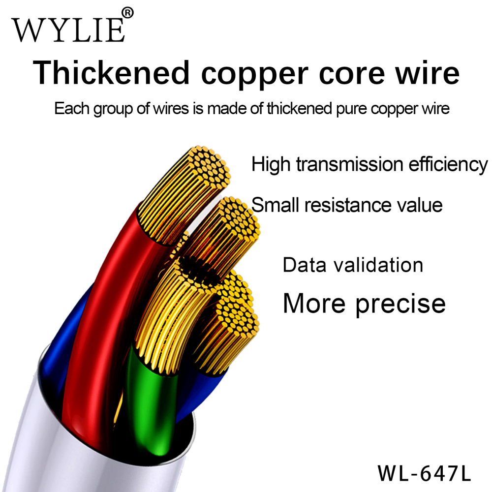 WYLIE WL-647L Power Boot Cable for iPhone 17 16 15 14 13 12 11 X 8 7 6