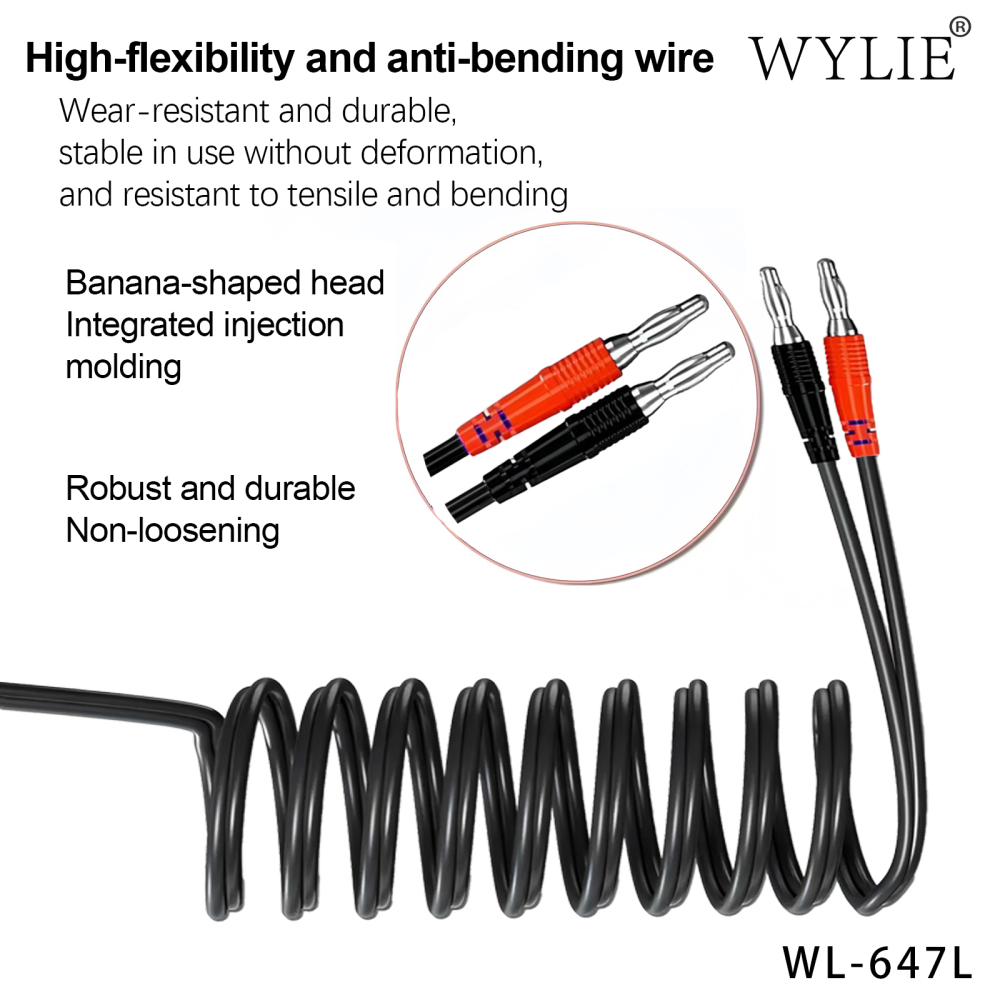 WYLIE WL-647L Power Boot Cable for iPhone 17 16 15 14 13 12 11 X 8 7 6