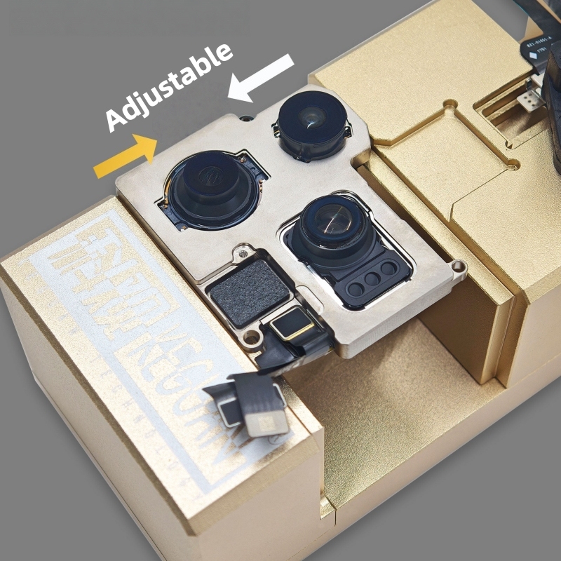 KEGUAN Mobile Phone Camera Holder Tightly Clamped Face ID Fixture for iPhone 16 15 14 13 12 11 X Xr 8 7 6