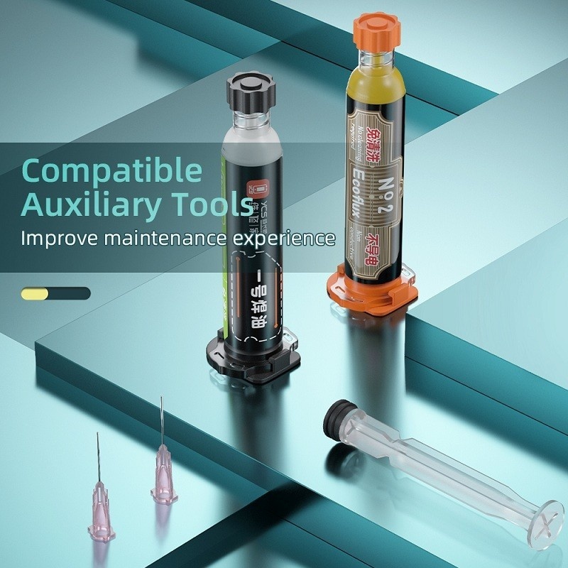 YCS No.1 Solder Flux Halogen-Free No Cleaning White Soldering Flux for Micro Welding Work Electronics Repair