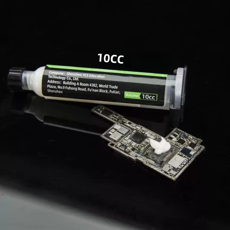YCS No.1 Solder Flux Halogen-Free No Cleaning White Soldering Flux for Micro Welding Work Electronics Repair