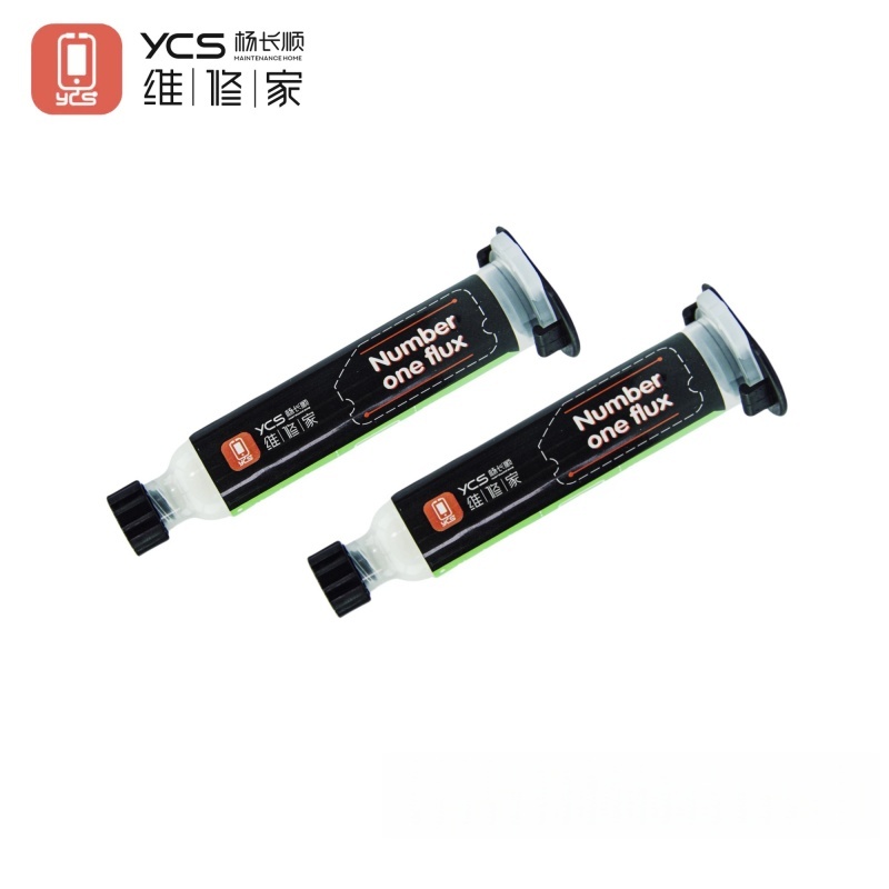 YCS No.1 Solder Flux Halogen-Free No Cleaning White Soldering Flux for Micro Welding Work Electronics Repair