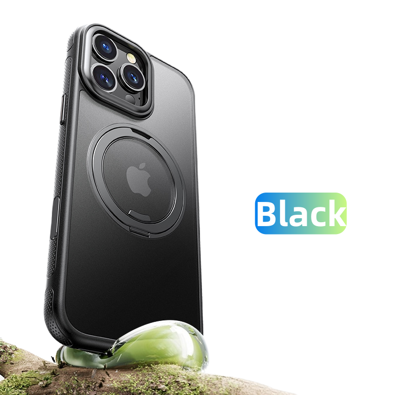 360° Rotation Phone Protective Shell with Magsafe and Camera Button for iPhone 17 16 15 14 13